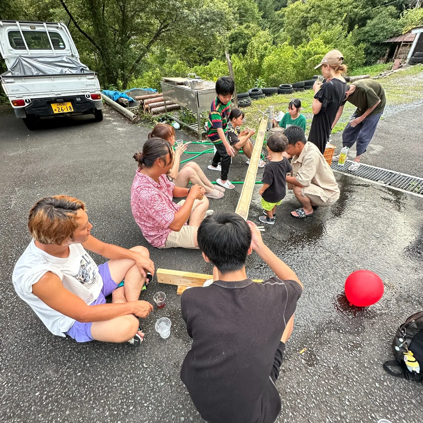 朝から絶好調のマツジン社長でございます👍😊