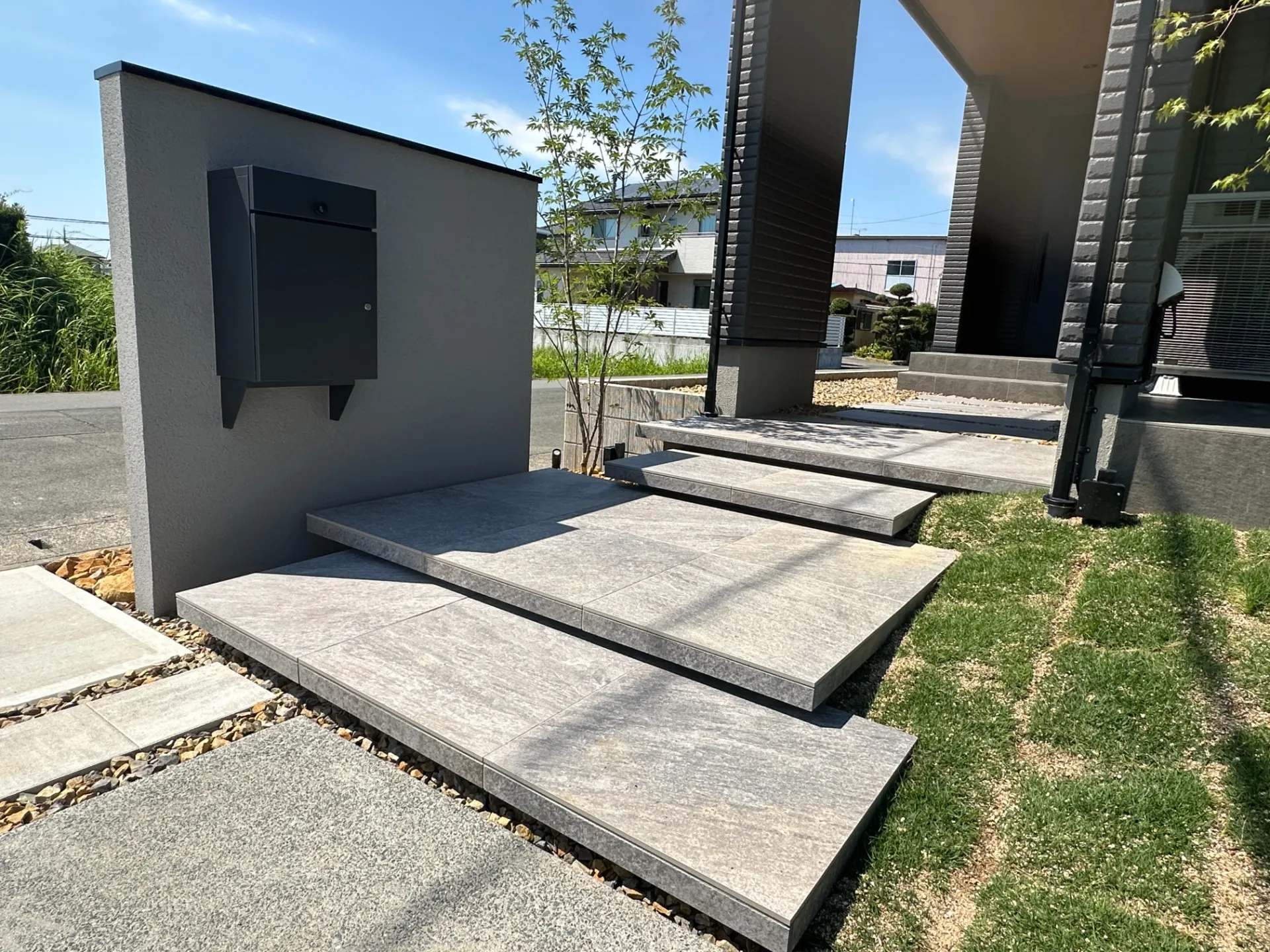 植栽スペース施工例