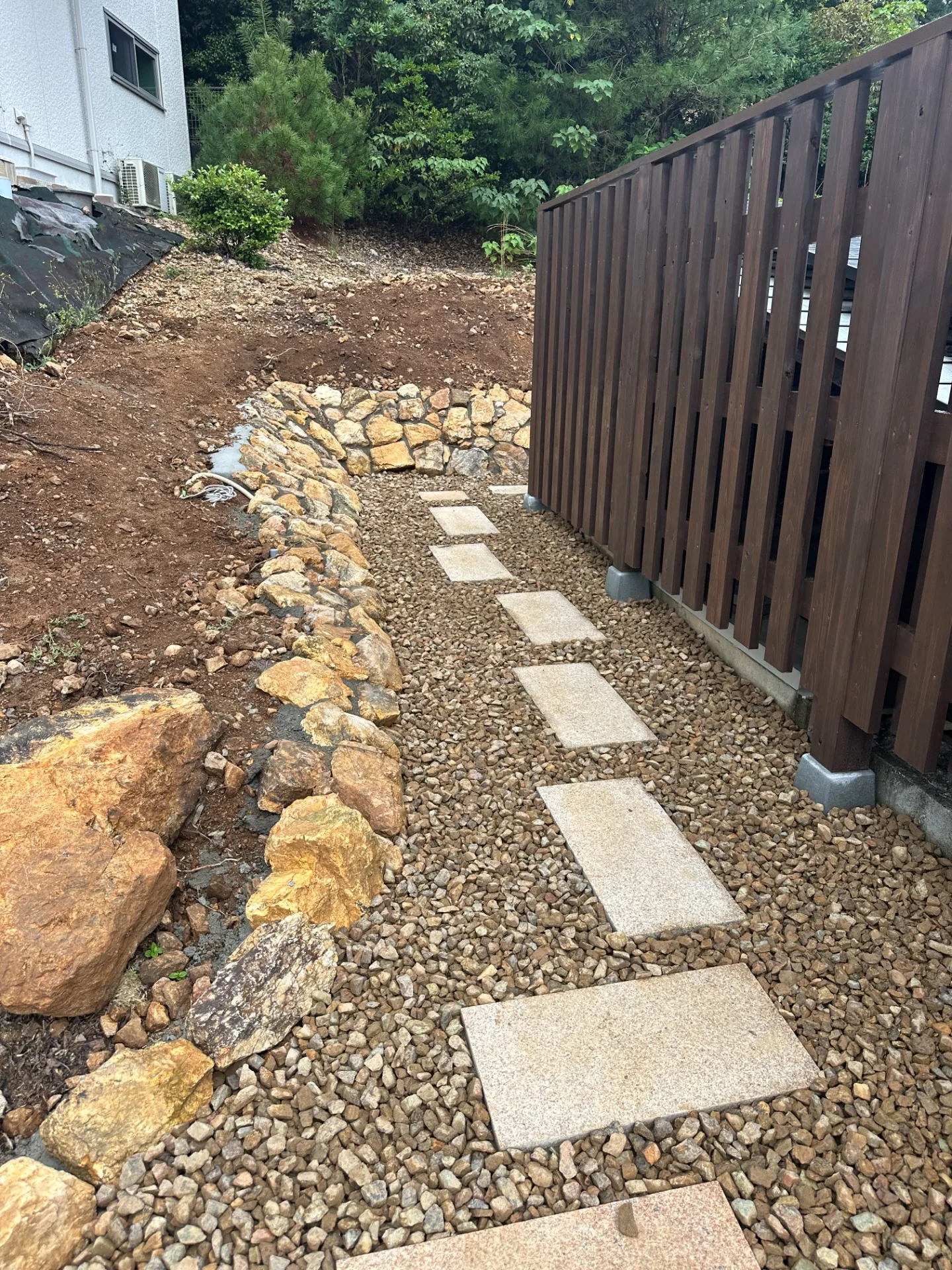 アプローチ施工例