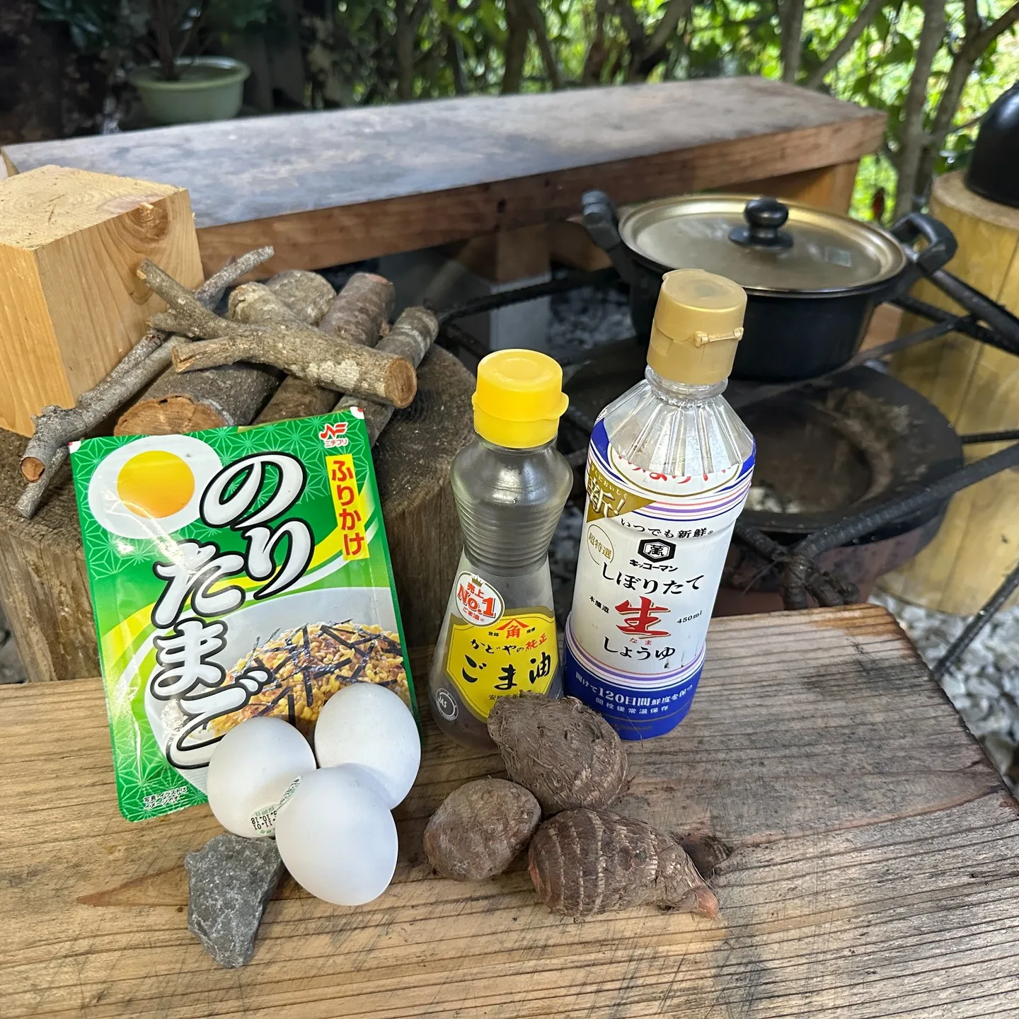 浜松エクステリア展示場で朝食を作って食べる⁉️🤗