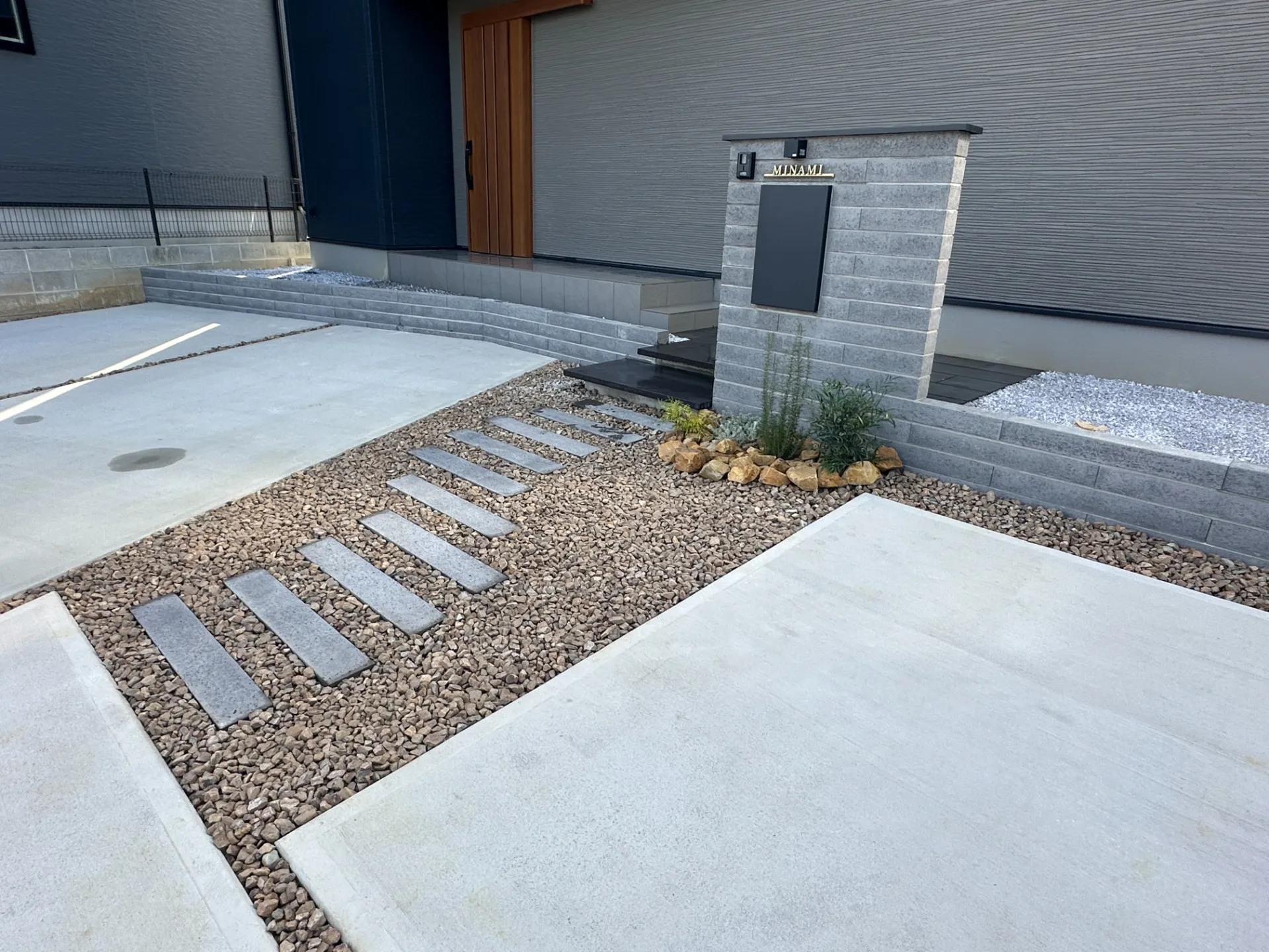 アプローチ施工例