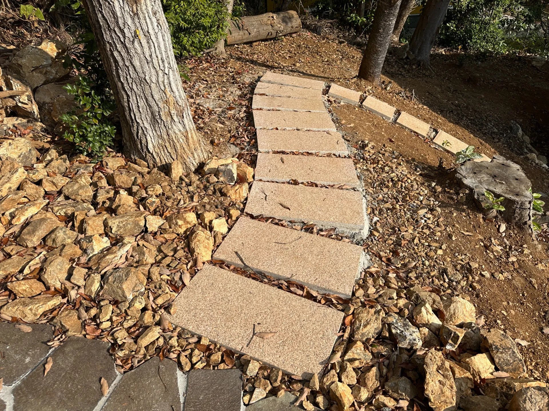 アプローチ施工例