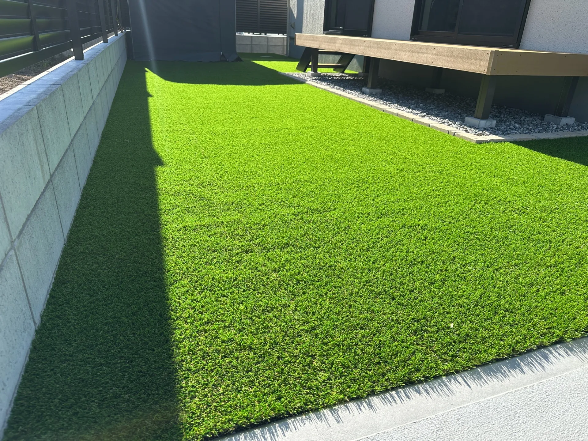 人工芝施工例