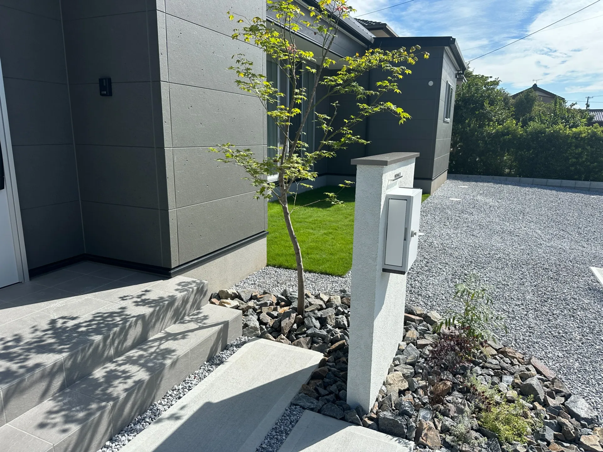 植栽スペース施工例